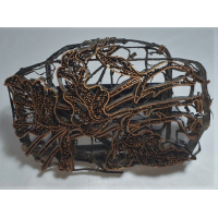 Oude metalen Batik stempel